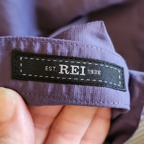 R.E.I. Women's XL Purple Long Sleeve Quick Dry Shirt UPF 30+ - Picture 6 of 9